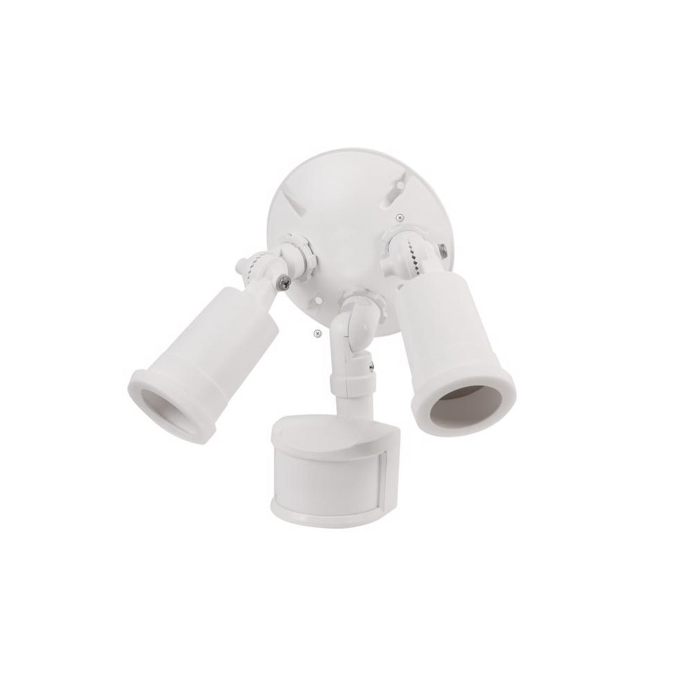 Feit Electric SDFL/MOT/WH Motion-Sensing Dual Head Floodlight, White