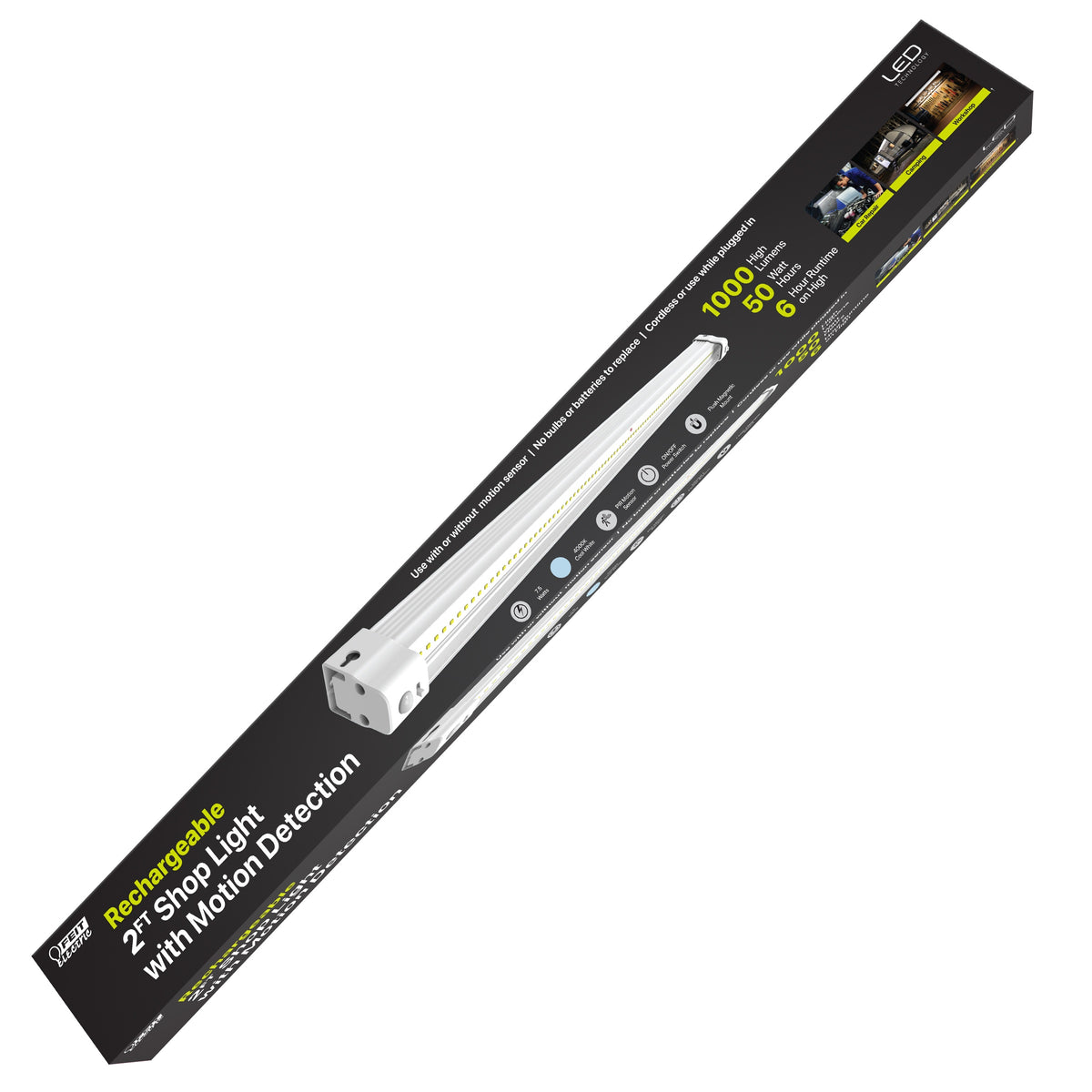 Feit Electric SHOP284050MOTBA LED Shop Light, 50 Watts, 120 Volt