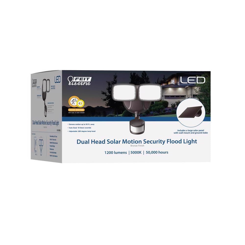 Feit Electric S9.51200850SLBZ LED Motion-Sensing Security Floodlight, 120 Volts