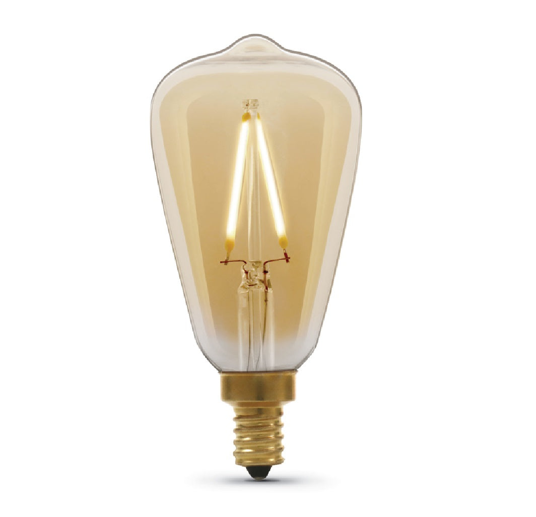 Feit Electric ST15C/VG/LED Original Vintage Dimmable LED Bulb, 3.5 W