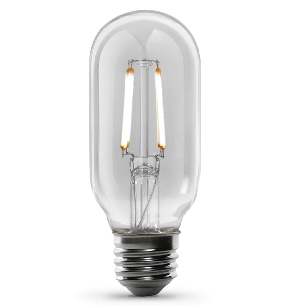 Feit Electric T14/CL/VG/LED Original Vintage Dimmable LED Bulb, 4 W