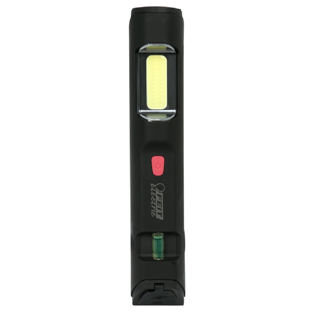 Feit Electric WORK500LZBAT LED Work Light With Laser Level, Black