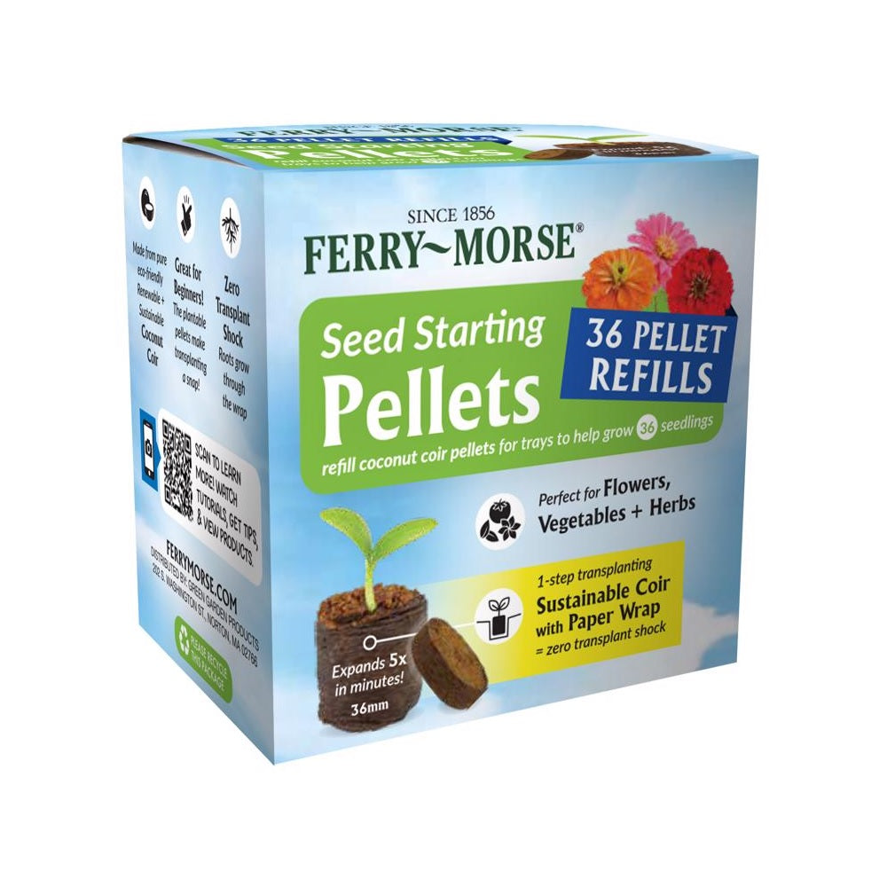 Ferry-Morse PREFILL36 Seed Starter Coir Pellets, Brown