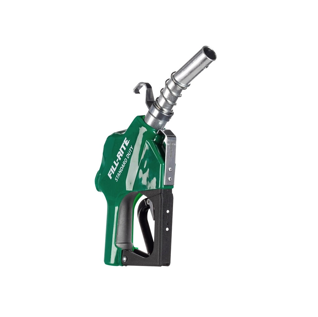 Fill-Rite SDN100GAN Automatic Diesel Spout Nozzle, Cast Aluminum, Green, 1 inch