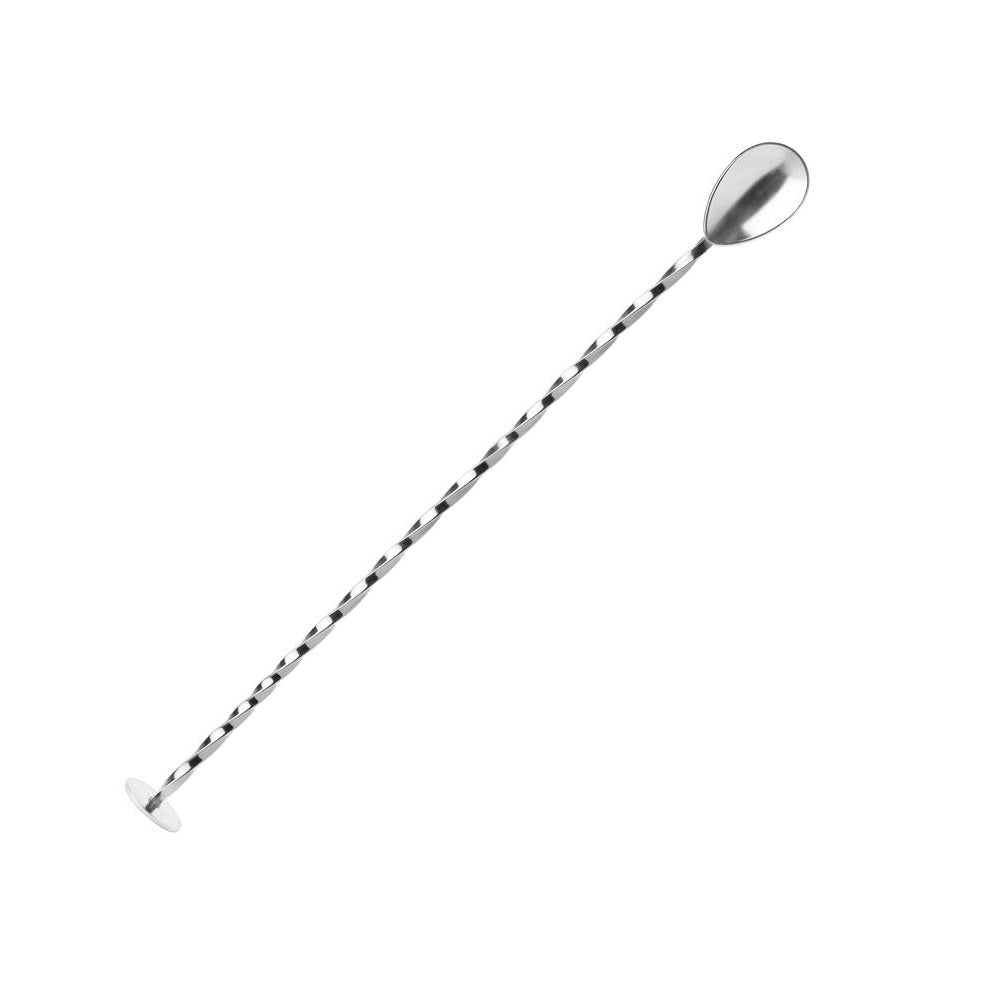 Final Touch FTA7010 Cocktail Mixing Spoon, Silver, Stainless Steel