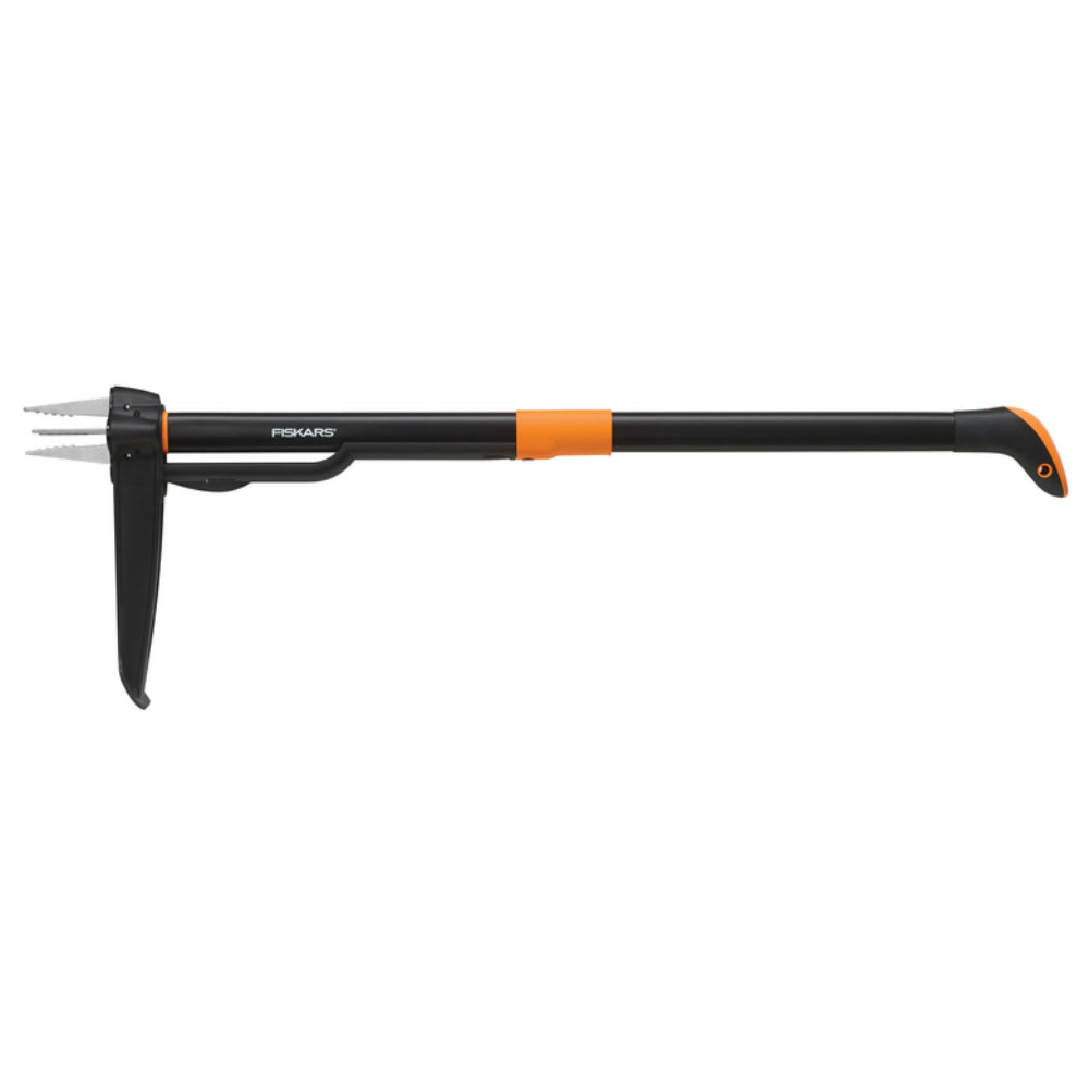 Fiskars 339950-1001 Deluxe 4-Claw Stand-Up Weeder, 39 In