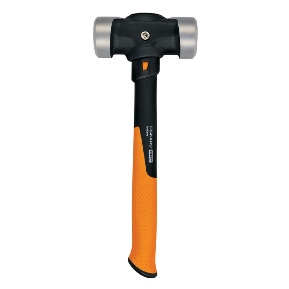 Fiskars 750660-1001 Pro IsoCore Double Flat Face Sledge Hammer, 4 LB