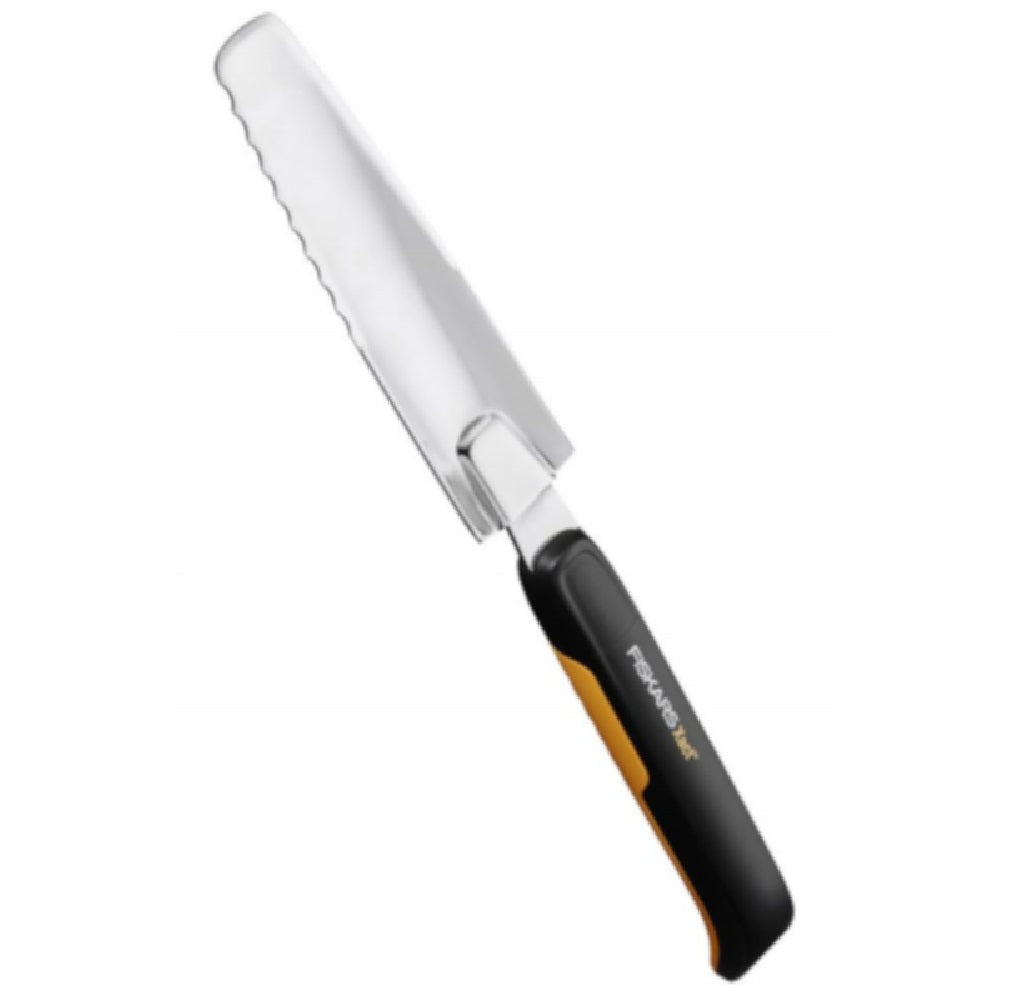 Fiskars 315540-1001 Xact Garden Hand Weeder, Stainless Steel