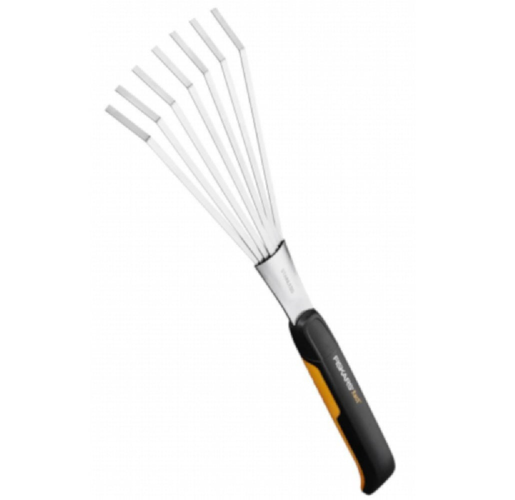 Fiskars 315520-1001 Xact Garden Rake, Steel