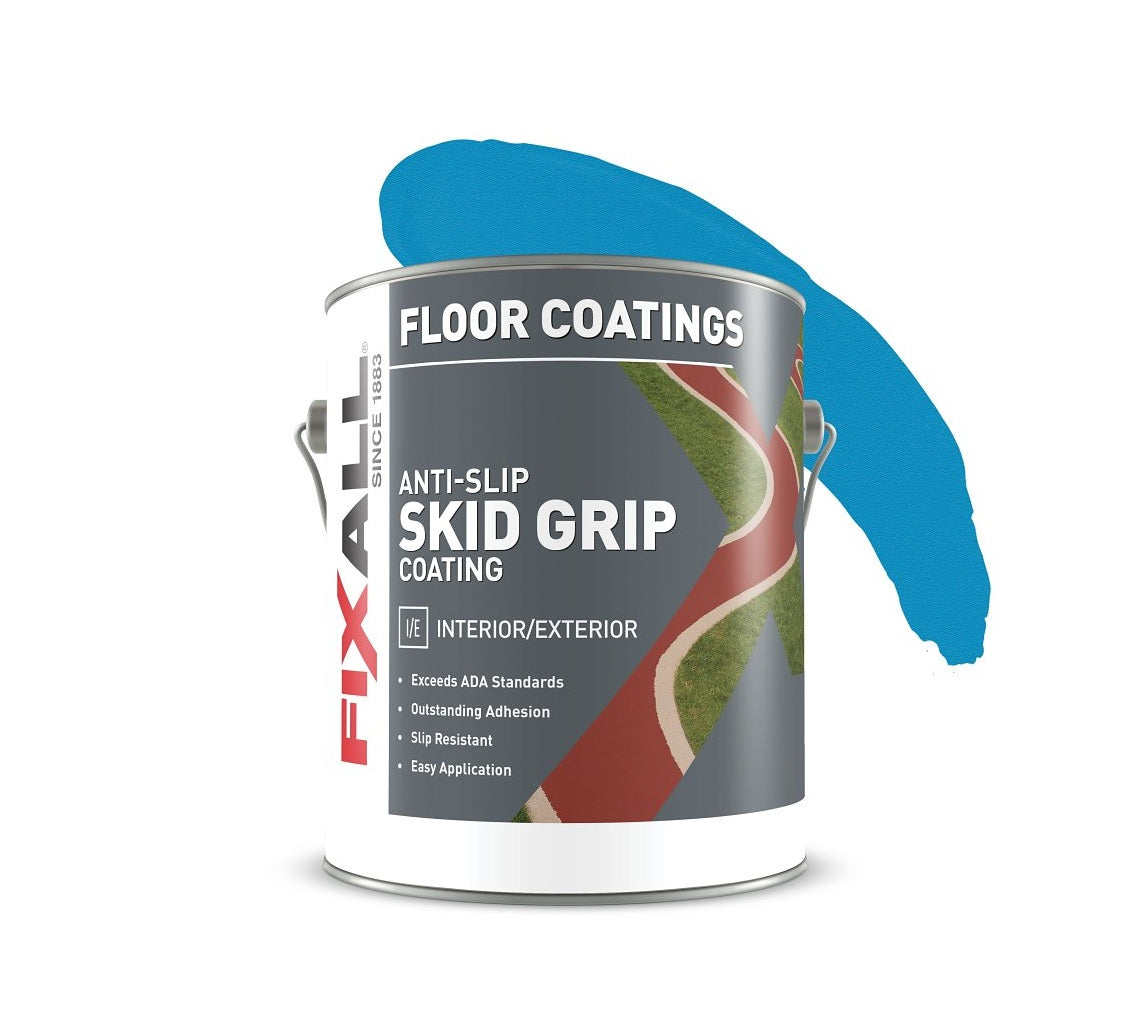 FixALL F06530-1-E Skid Grip Anti-Slip Coating, Flat, Cobalt