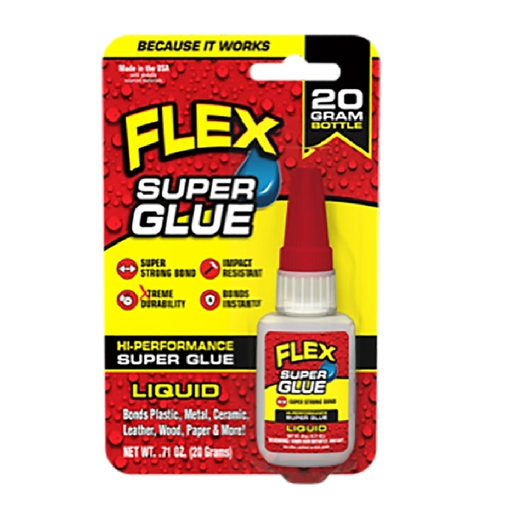 Flex Seal SGLIQB20 High Performance Super Glue, 20-Gram