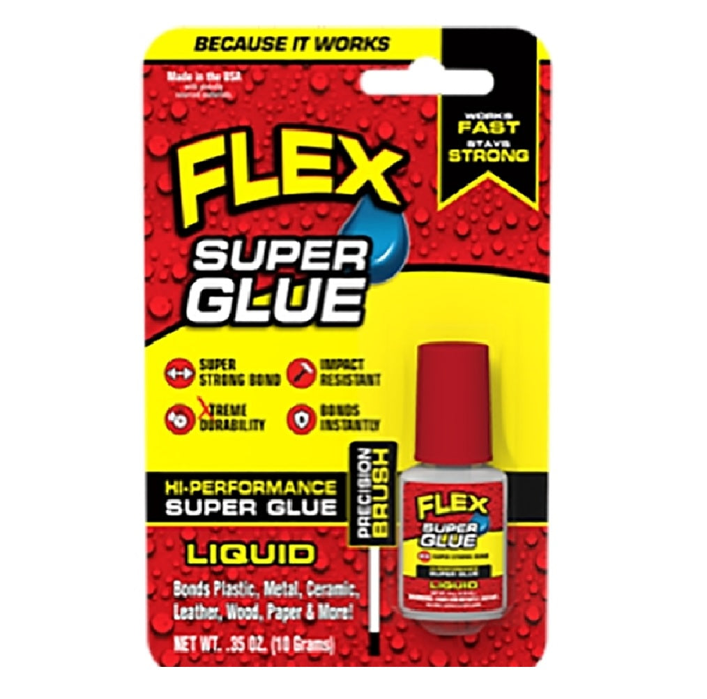 Flex Seal SGLIQ10BT High Performance Super Glue Liquid, 10 Gram