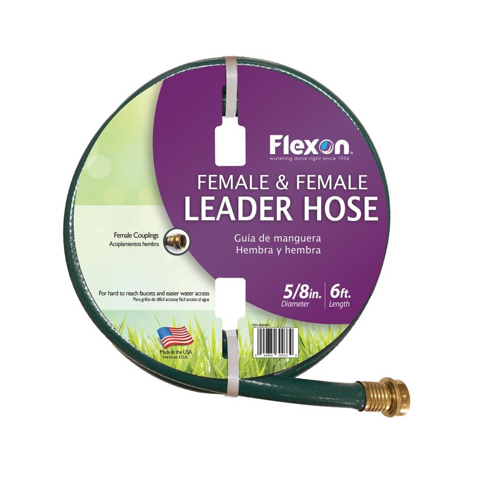 Flexon REM6FFL Light Duty Garden Hose, 5/8 Inch x 6 Feet