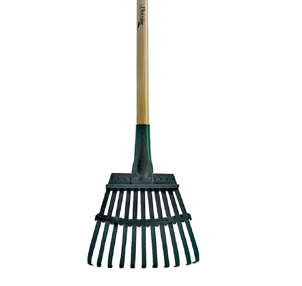 Flexrake  3-W Steel Leaf Rake, 58 Inch