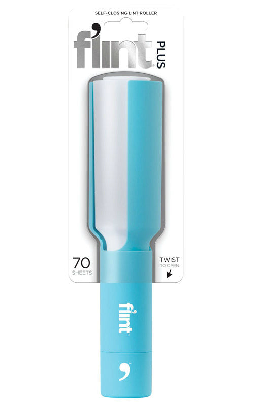 Flint FPDBH-LBL-US Plus Lint Roller, Paper, Blue, 4.25"