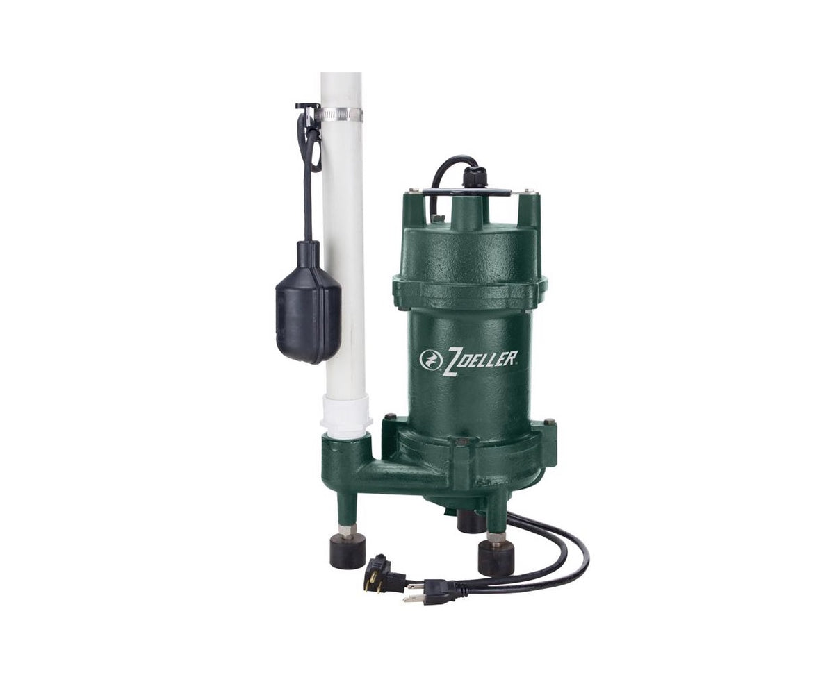 Flint & Walling 2701-0005 Zoeller Grinding Pump, 115 V, 1 HP