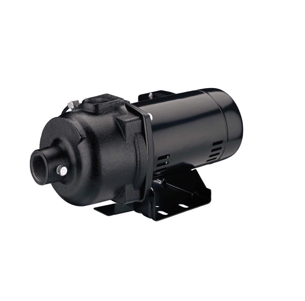 Flotec FP4512 Shallow Jet Well Pump, Cast Iron, 1/2 HP