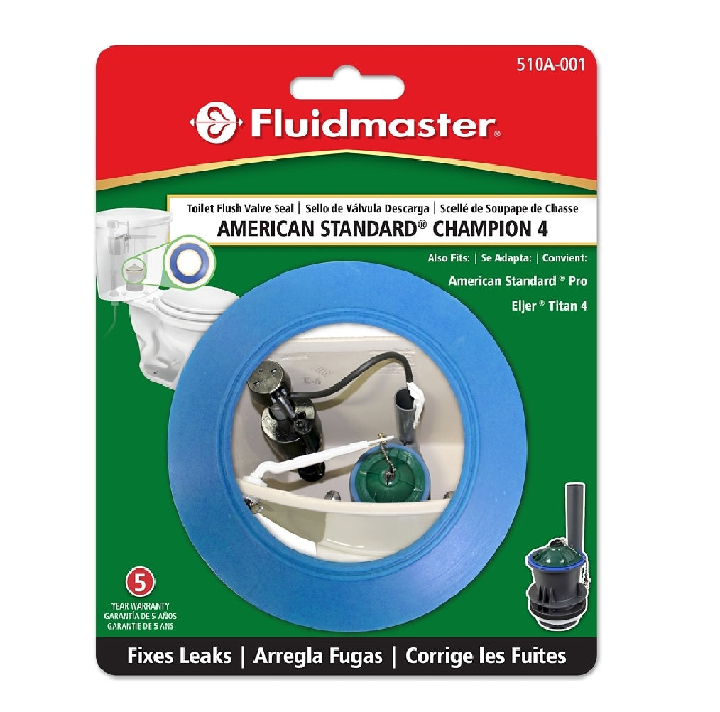 Fluidmaster 510A-001-P10 Toilet Flush Valve Seal, Rubber
