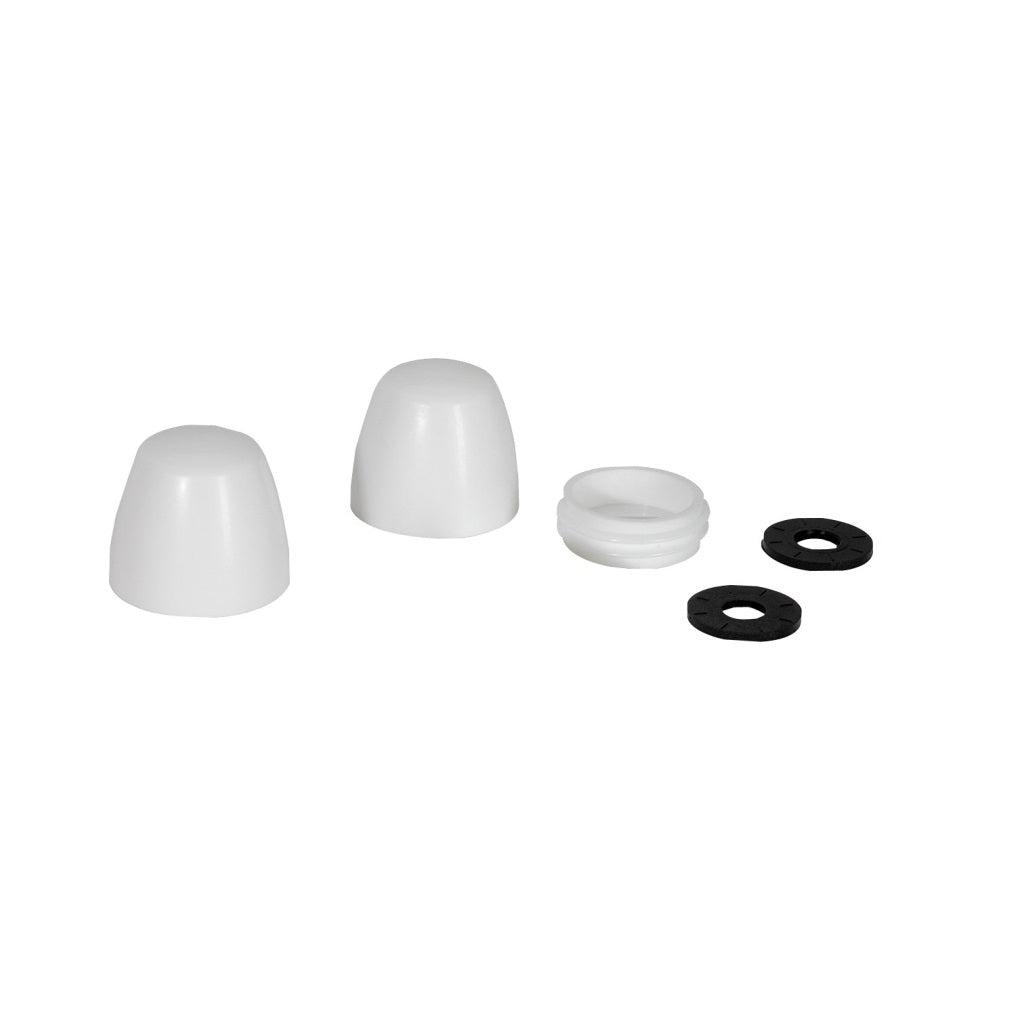 Fluidmaster 7110T-002-P10 Smart Cap Series Toilet Bolt Cap, White