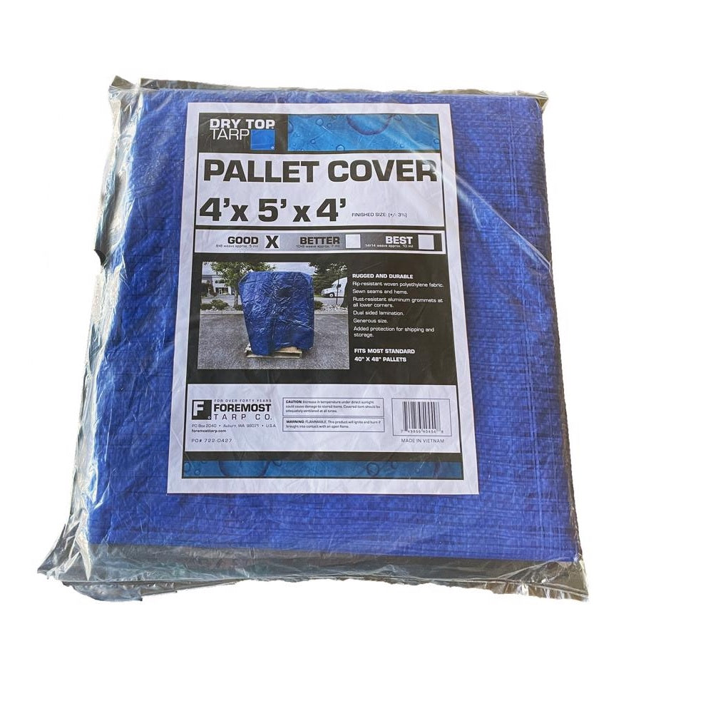 Foremost Tarp 40454 Dry Top Medium Duty Tarp, Polyethylene