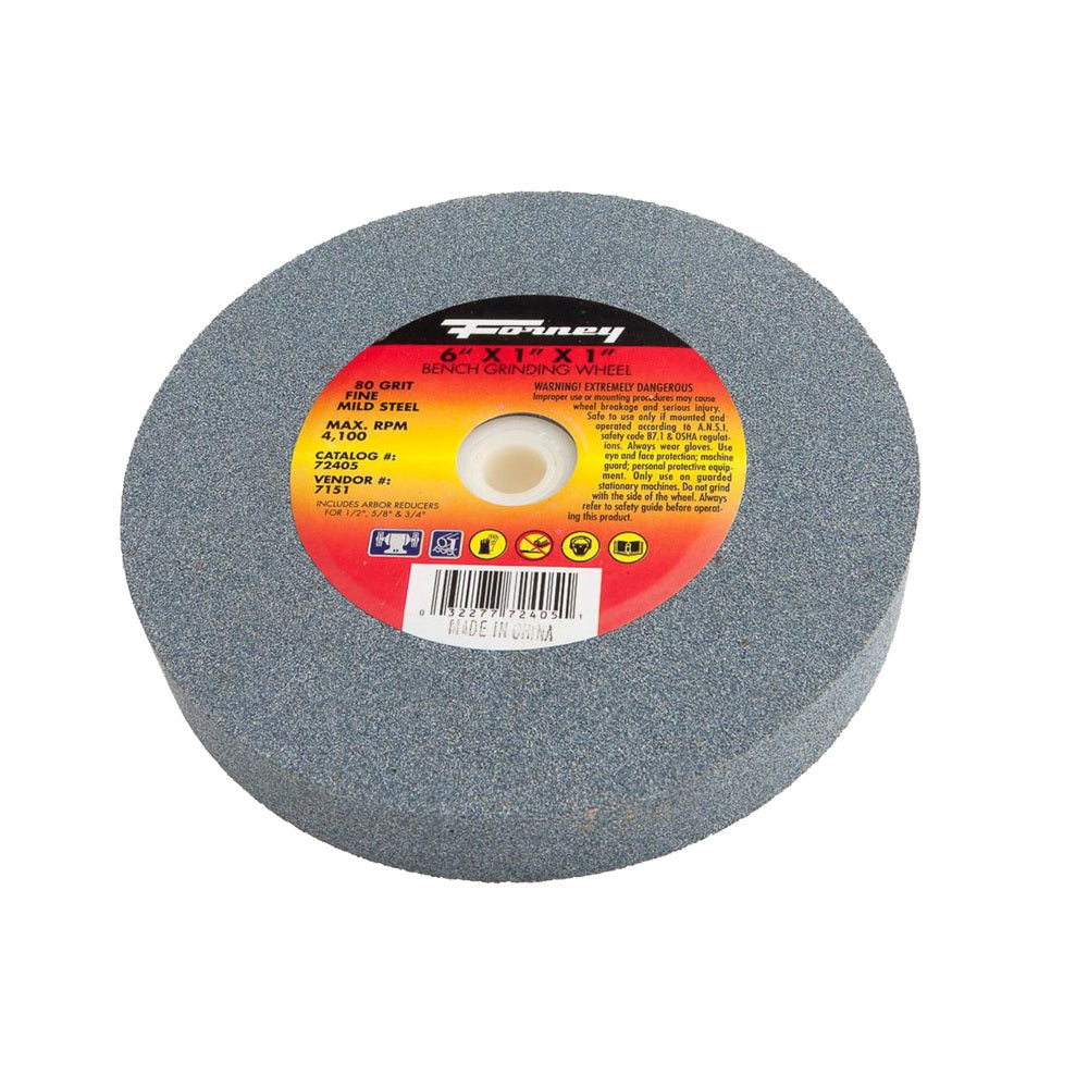 Forney 72405 Bench Grinding Wheel, 6 Inch