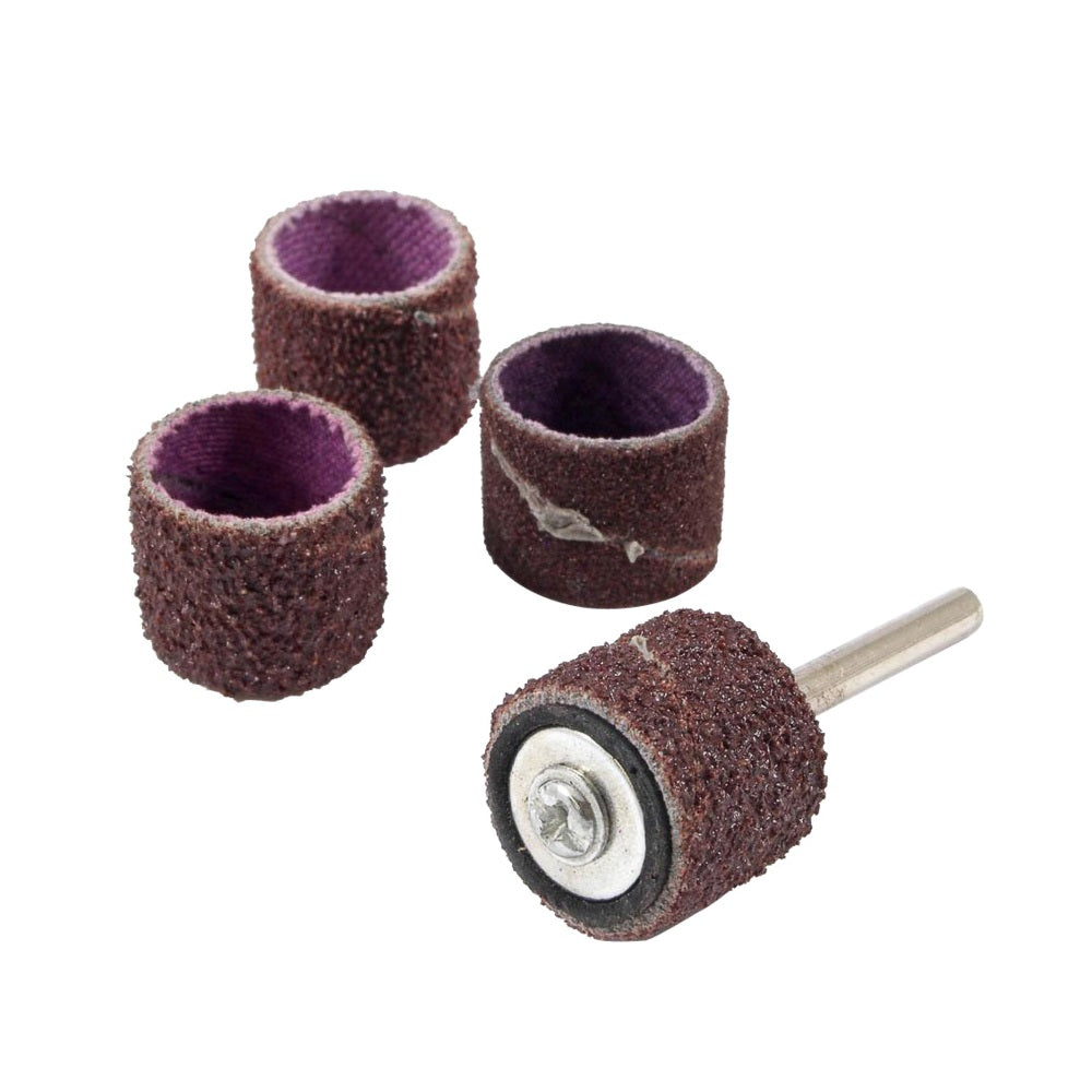 Forney 60217 Sanding Drum Kit, 1/2 Inch x 1/2 Inch