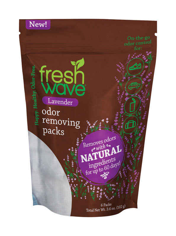 Fresh Wave 118 Lavender Odor Eliminating Packs, 6 Pack