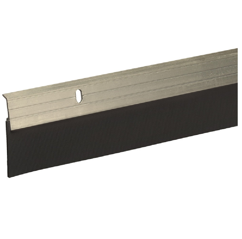 Frost King A79SN Reinforced Door Sweep, Satin Nickel, Rubber, 2 x 36 Inch