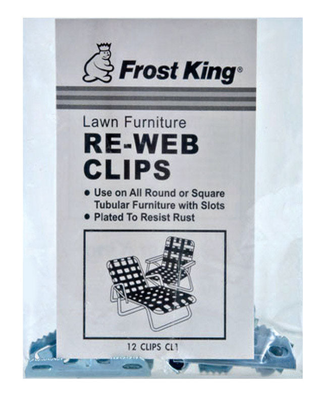 Frost King CL1 Chair Re-Webbing Clips