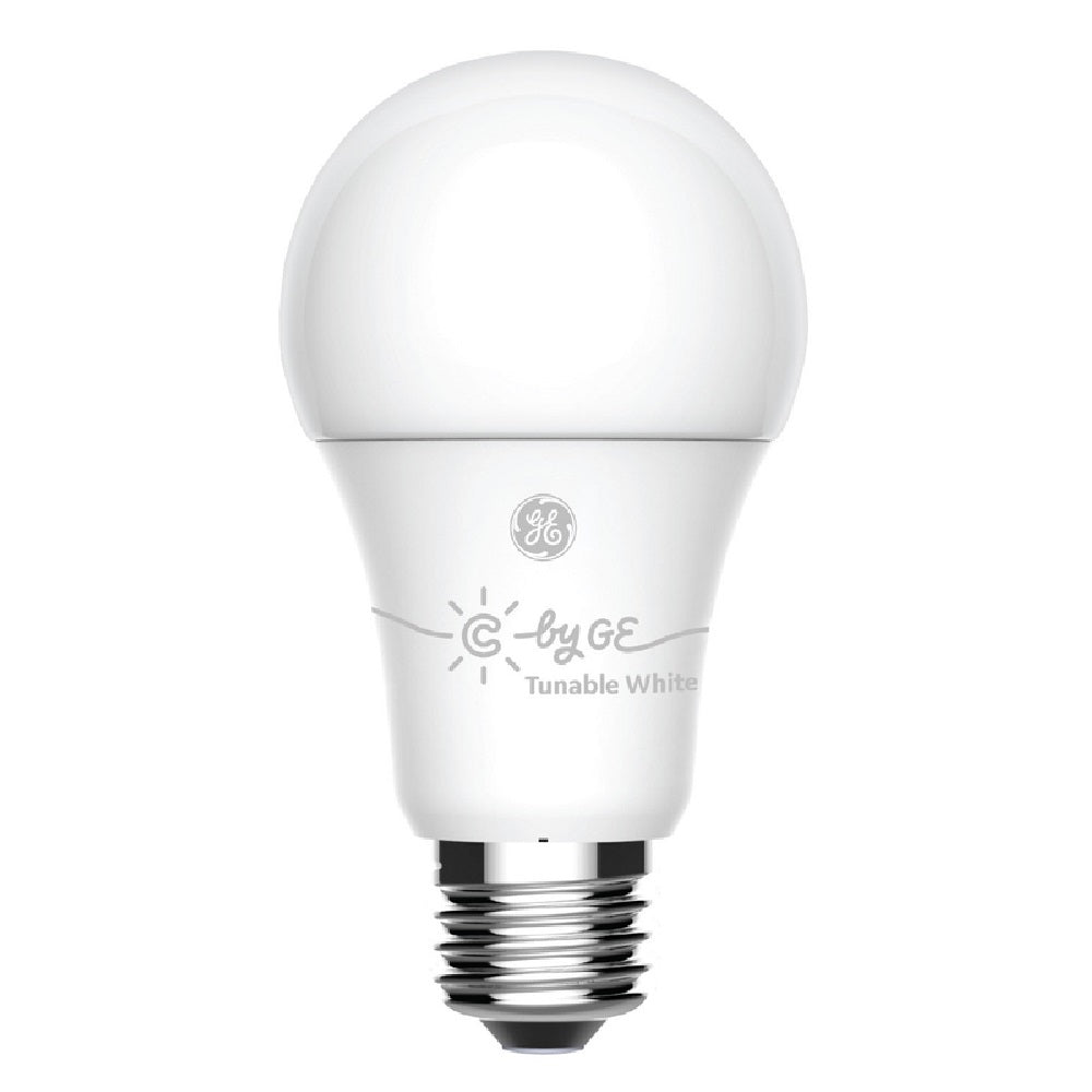 GE 93096307 A-Line A19 E26 LED Smart Bulb, White