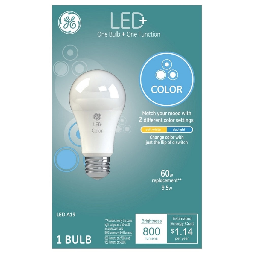 GE 93100289 A-Line A19 E26 LED Smart Bulb, Frosted
