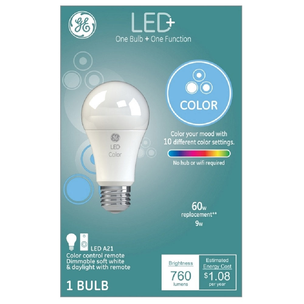 GE 93100205 A-Line A21 E26 LED Smart Bulb, Frosted