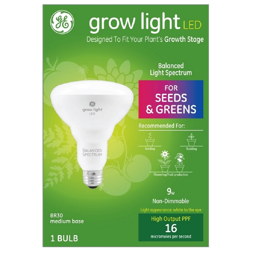 GE 93101230 Balanced Spectrum BR30 E26 LED Grow Light