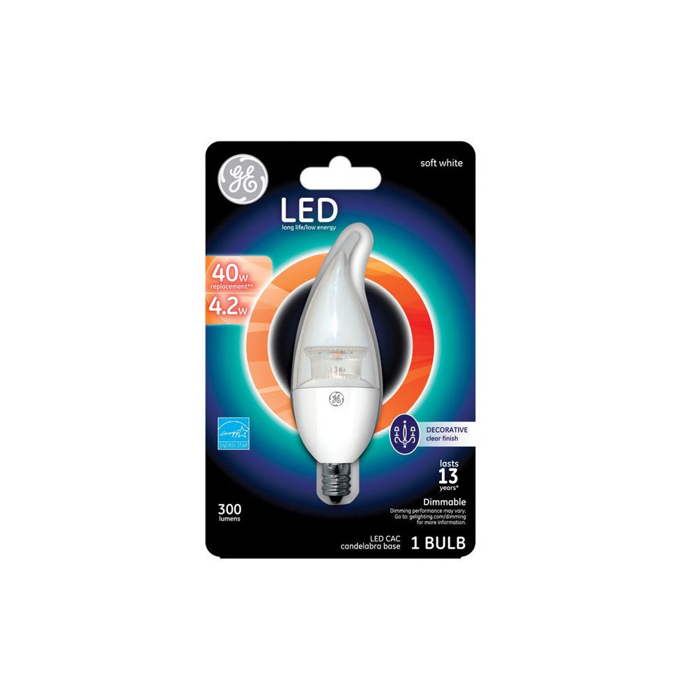 GE 23090 CAC LED Bulb, 3.5 Watts, 120 Volt