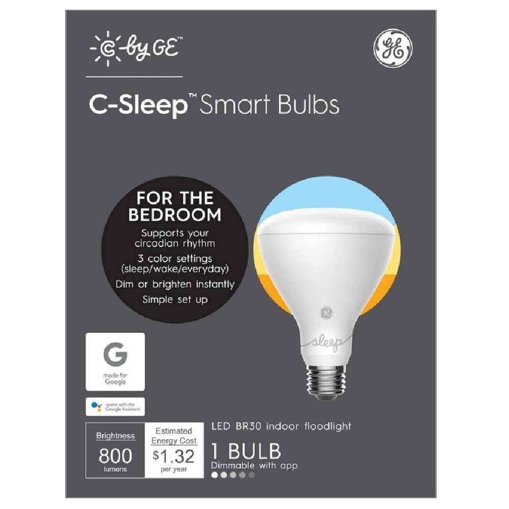 GE 93096311 Directional R30 E26 LED Smart Bulb, Frosted