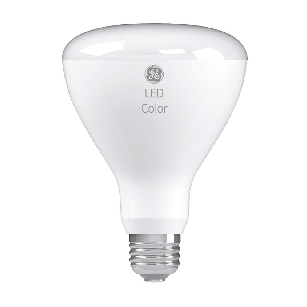GE 93100286 Floodlight BR30 E26 LED Smart Bulb, Soft White