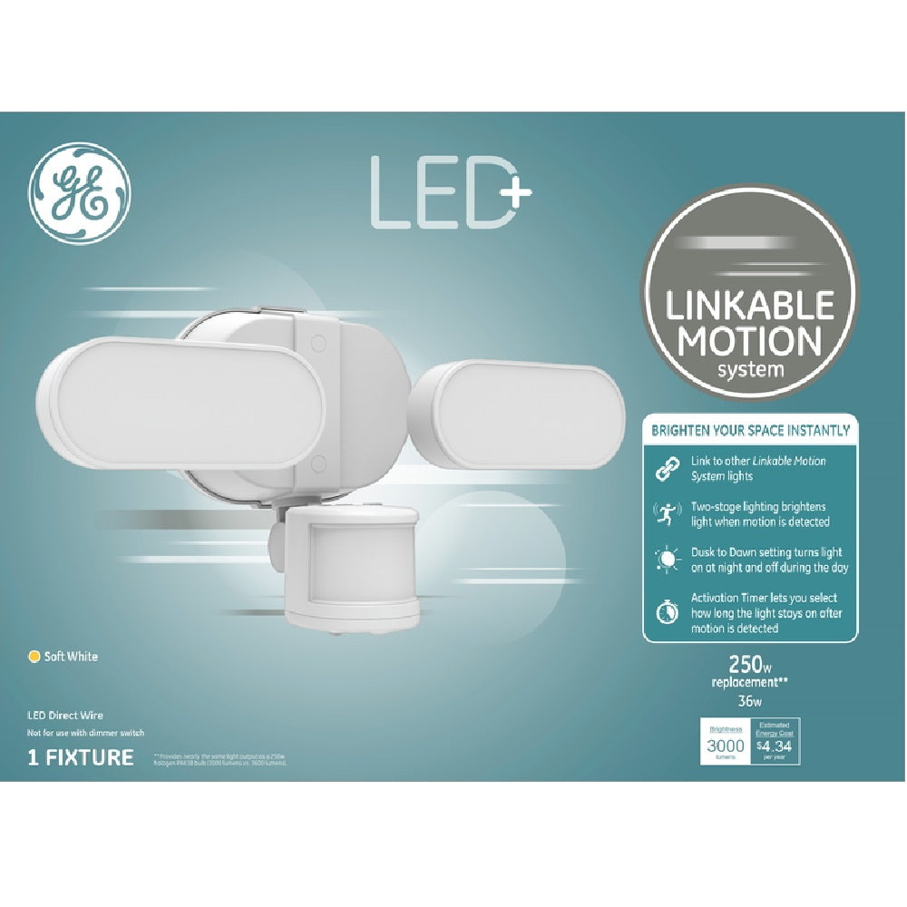 GE 93100290 LED Linkable Motion System Light, White