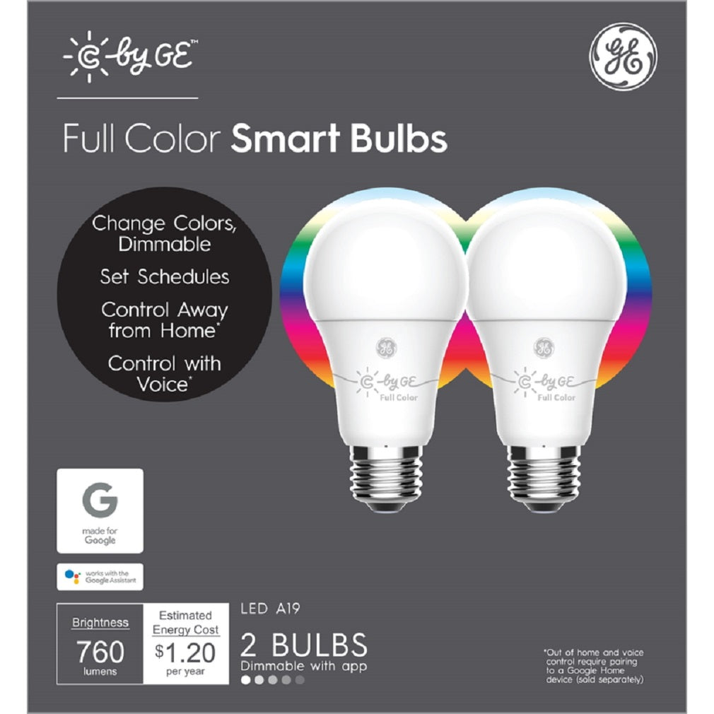 GE 93106796 LED Smart Bulb, White