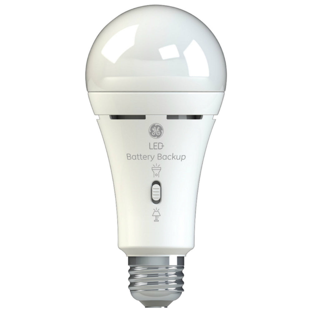 GE Lighting 93099986 A21 LED Smart Battery Backup Bulb, 3000 K