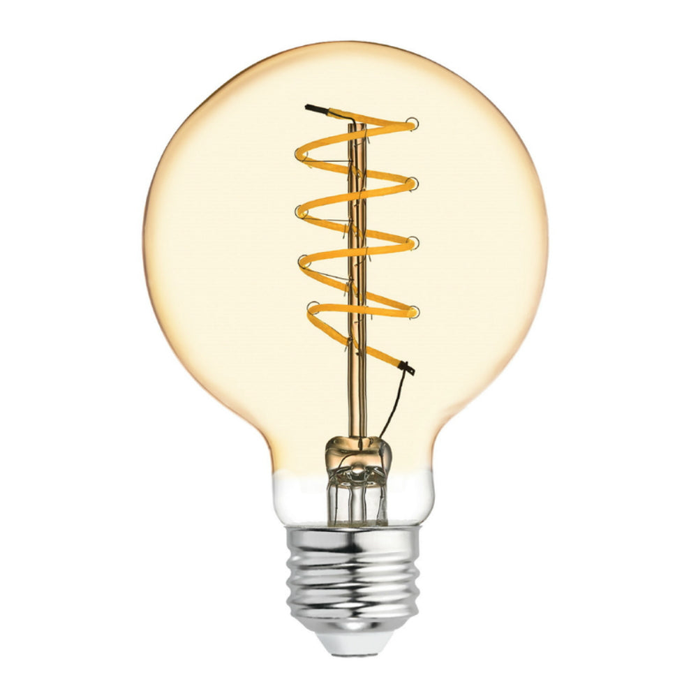 GE Lighting 36528 G25 Filament LED Bulb, 2000 K