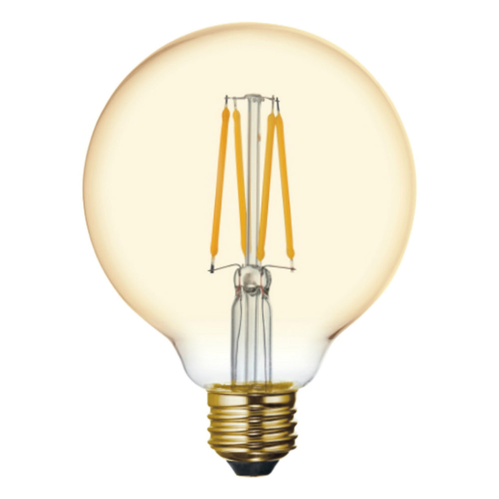 GE Lighting 42183 G30 Vintage Style Filament LED Light Bulb, 2200 K