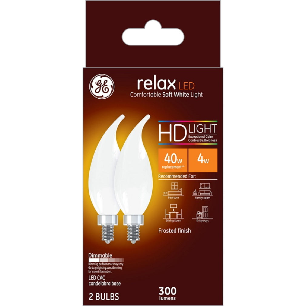 GE Lighting 31412 Relax LED Bulb, Frosted
