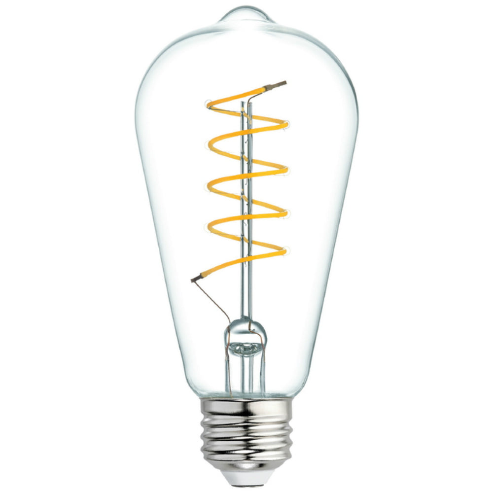 GE Lighting 36506 ST19 Vintage Style Filament LED Bulb, 5 W