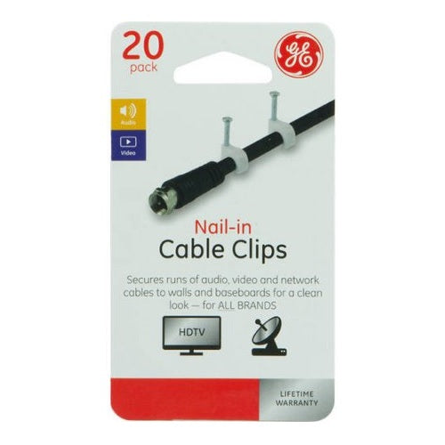GE 33614 Nail-In Cable Clips