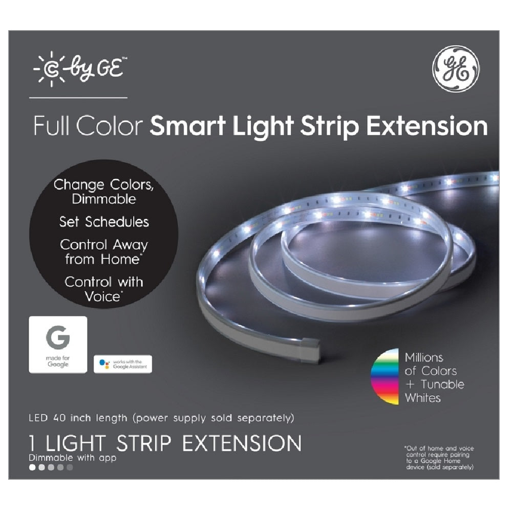 GE 93103489 Plug-In LED Smart Light Strip, 40 Inch