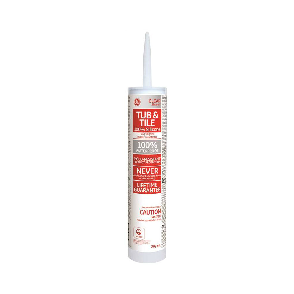 GE SE1191 Silicone I Flexible Kitchen and Bath Sealant, 10.1 oz
