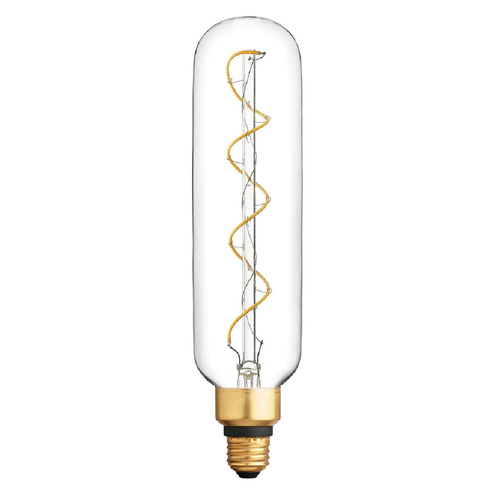 GE 93100097 Vintage Style T20 E26 LED Bulb, Clear
