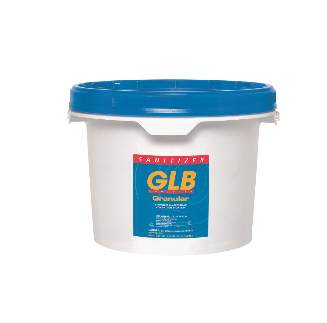 GLB 71222A Chlorinating Sanitizer, Granule, 25 lb