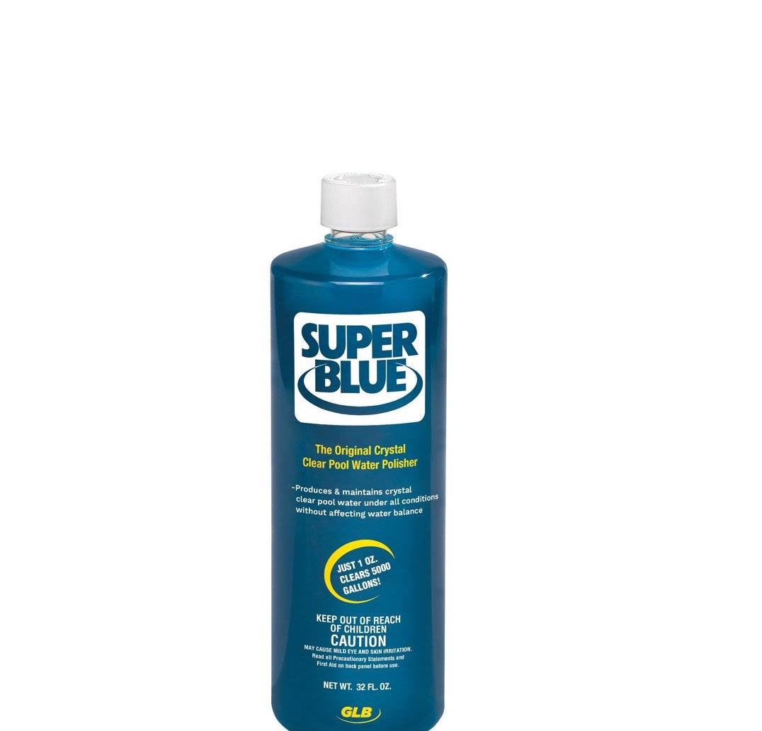 GLB 71205 Super Blue Liquid Clarifier, 32 oz