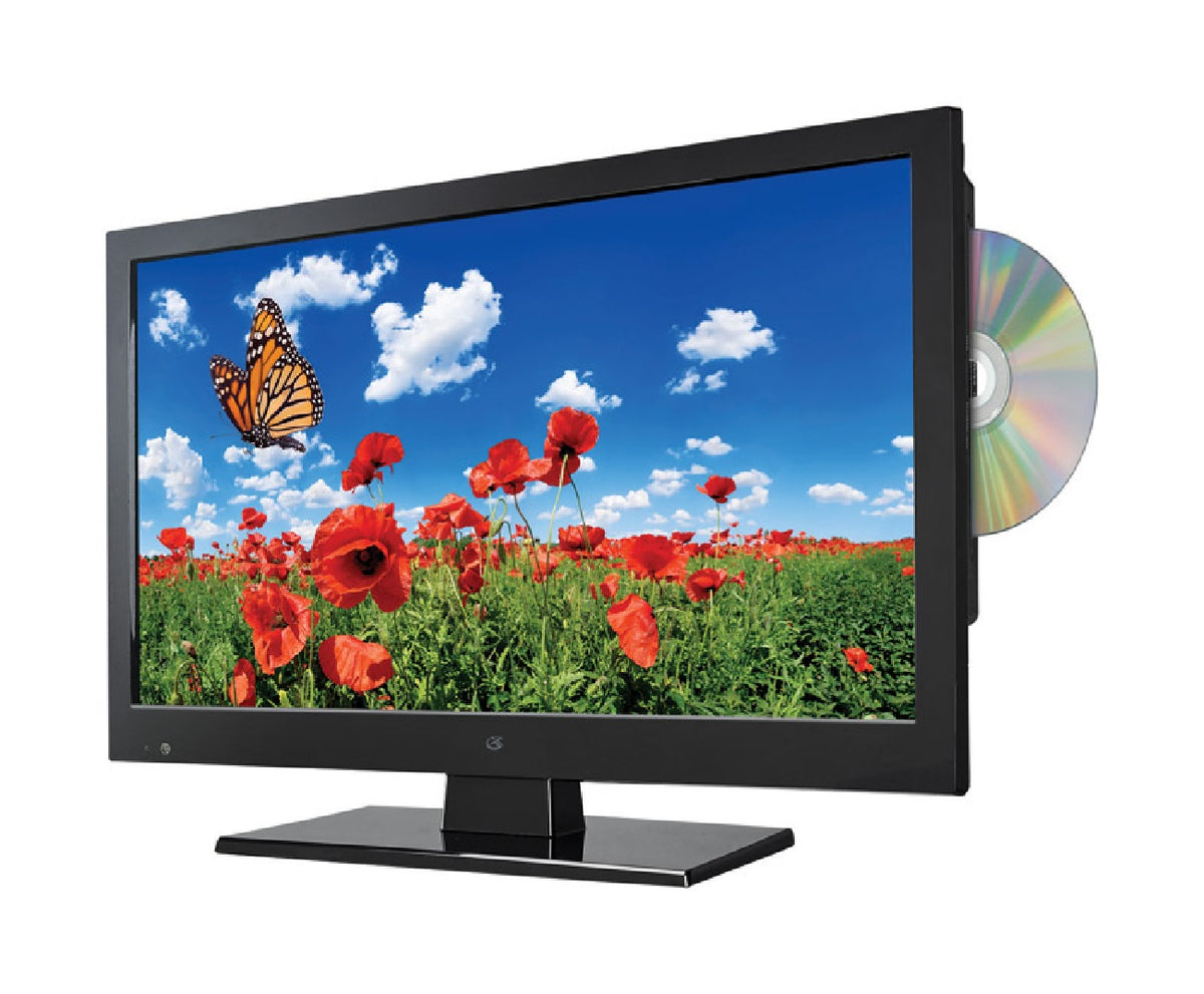GPX TDE1587B LED Color TV and DVD Combo, 720p, 15"